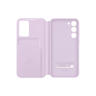 NEW Original Samsung Smart Clear View Phone Cover CASE for Galaxy S23+ - Purple