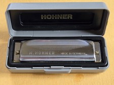 Hohner Marine band harmonica made in Germany with original case