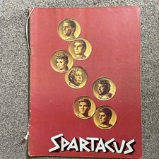 SPARTACUS 1960 Movie Brochure Kirk Douglas Stanley Kubrick
