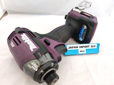 Makita Rechargeable Impact Driver Purple 40V max TD002GZAP body