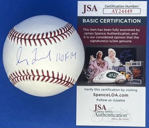 Greg Maddux Autographed Signed MLB Baseball w/ “HOF 14” Insc & JSA COA