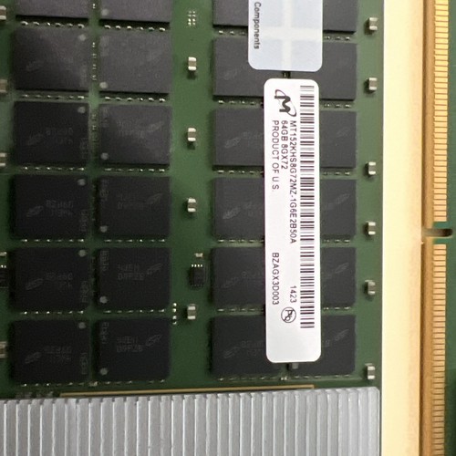 2 IBM Micron 64GB CDIMM for Power8 Servers MT152KHS8G72MZ-1G6E2B50A - Picture 3 of 7