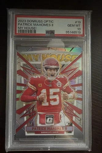 2023 Panini Donruss Optic - My House Patrick Mahomes II #19 Silver Prizm