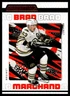 Brad Marchand Orange #6 /249 2023-24 Upper Deck Credentials Boston Bruins