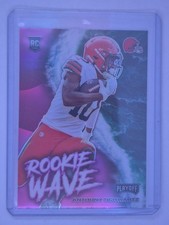 2021 Panini Playoff Anthony Schwartz #RW-ASC Rookie Wave Purple RC Browns