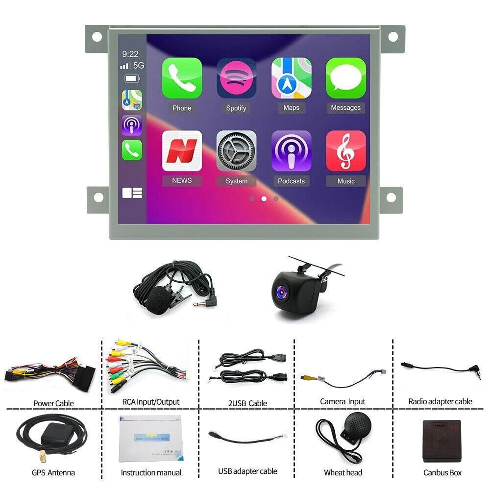 8.4'' Car Stereo Radio Android 15 Carplay GPS Navi 4+64GB For Wrangler 2018-2021 thumbnail 13