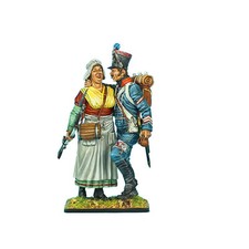 NAP0388 French 1st Light Infantry Wounded Cpl. w/Cantinieres by First Legion