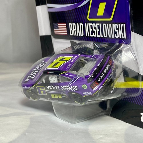 Nascar Authentics Violet Defense 6 Brad Keselowski Wave 05 SKU-25414 NIP 2022 - Picture 4 of 13