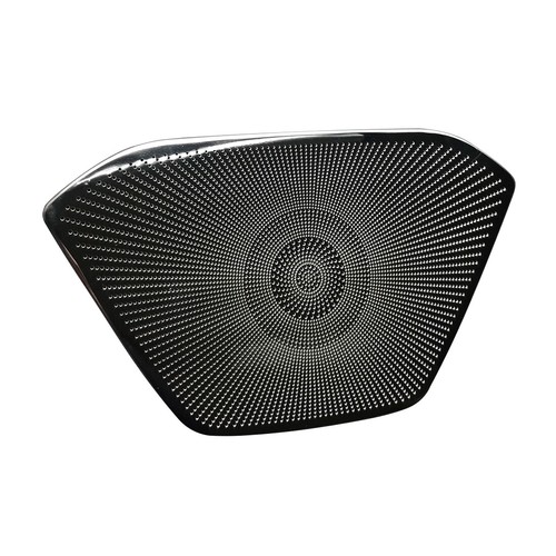 Steel Center Console Speaker Audio Ring Trim Fit for Mitsubishi Pajero 2016-2021 - Picture 10 of 12