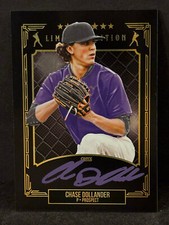 2024 Onyx Limited Edition CHASE DOLLANDER Baseball PURPLE Ink AUTO
