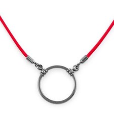 LA LOOP The Gil Eyeglass Necklace Holder Stretch Cord with Plated Swivel Hinge
