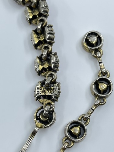 Hollycraft Halskette Choker rund rosa Strass Kunstperlen COPR 1953 - Bild 20 von 23