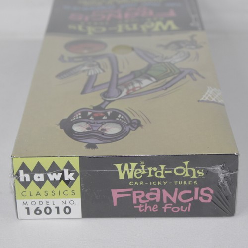 Weird-Ohs Car-Icky-Tures Francis Foul #16010 Hawk Classics Model Kit ** Sealed - Picture 3 of 6