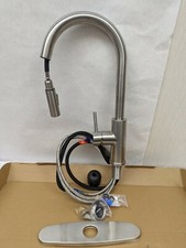 Vakitap Pullout Kitchen Faucet Brushed Nickel AM9