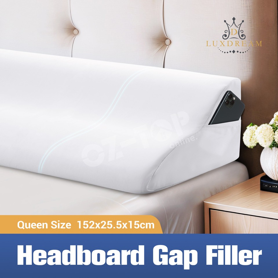 Wedge Pillow Gap Filler Back Neck Headboard Cushion Body Foam Support