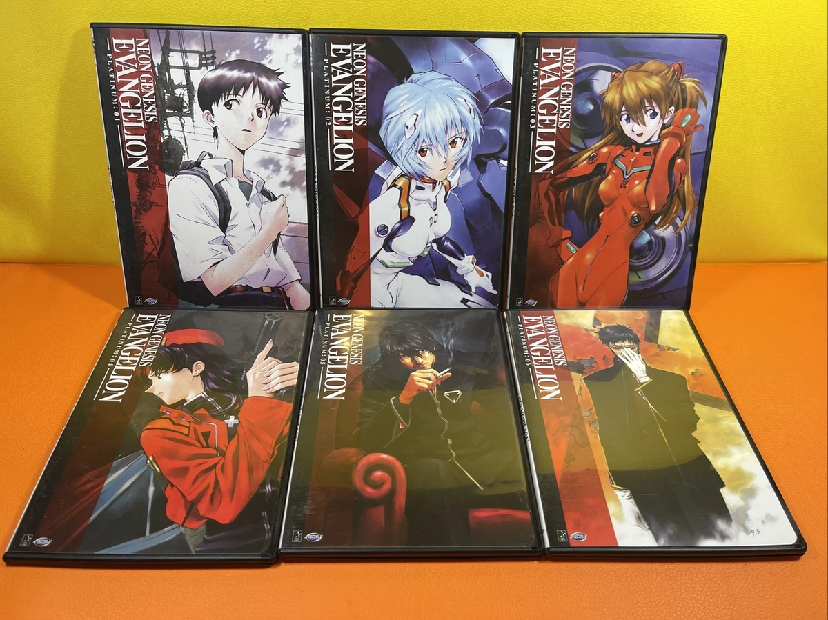 Neon Genesis Evangelion Dvd Box Set Neon Genesis Evangelion Platinum Complete Collection