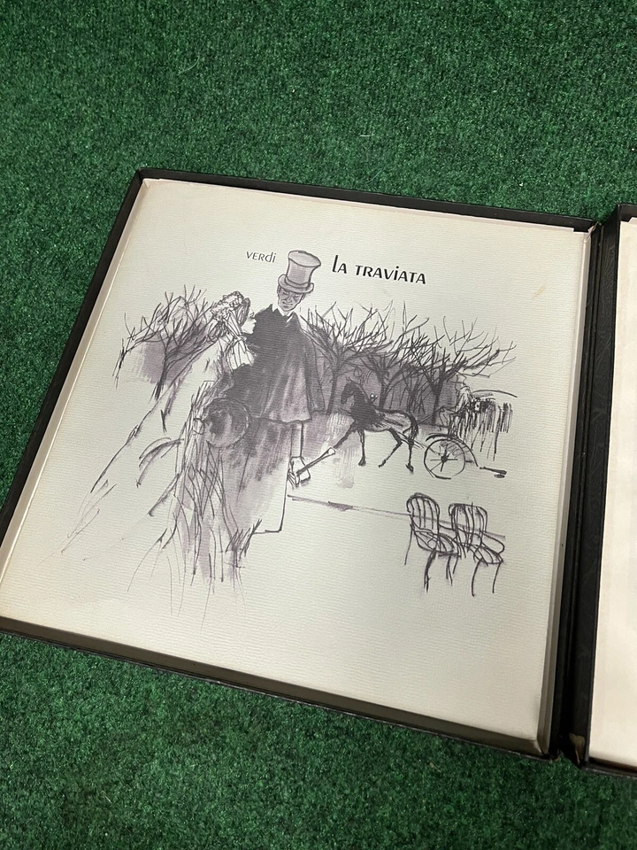 FERNANDO PREVITALI: Verdi La Traviata (Vinyl LP Record) Anna Moffo - Image 2 of 4