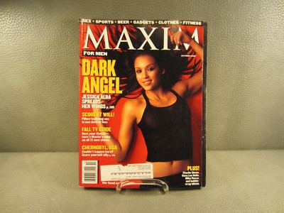 Maxim For Men Magazine # 34 October 2000..... Jessica Alba Cover