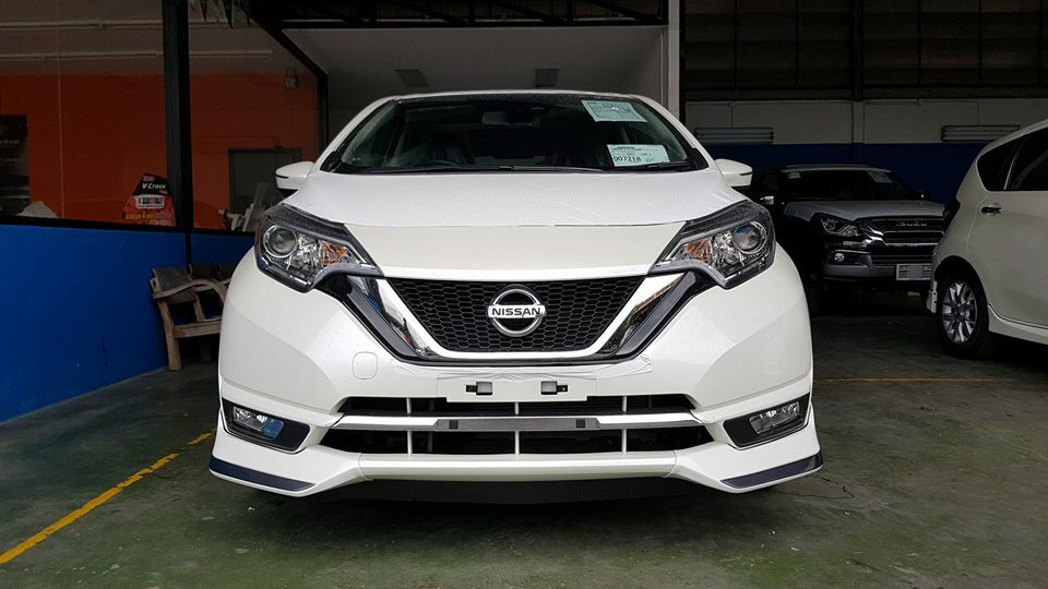 2017-2019 Nissan Note Front Lip Aero Body Kit Painted fits for