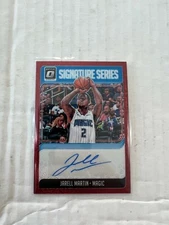 Jarell Martin 2018-19 Optic Auto Red Mojo Prizm Card #SG-JMT