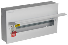 Europa SLCU20M 18Way Metal Clad Consumer Unit Fuse Board Main Switch Fuse Box