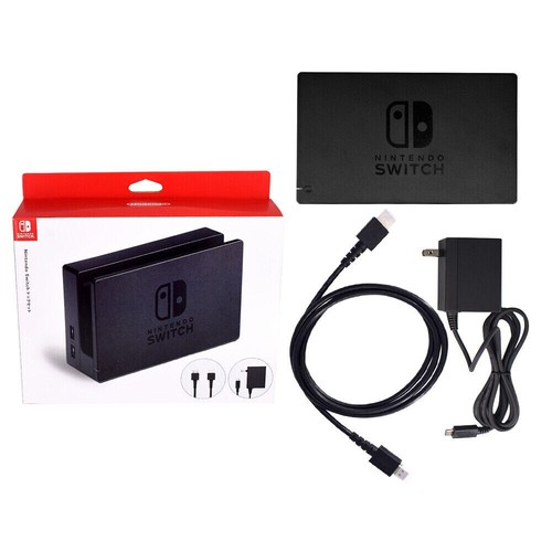 Original Nintendo Switch Charging Dock+AC Adapter Power Cable+HDMI CABLE Set TV - Picture 3 of 12