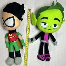 Beast Boy  Robin 10  - Teen Titans Go Toy Factory Plush Stuffed Figure 2023