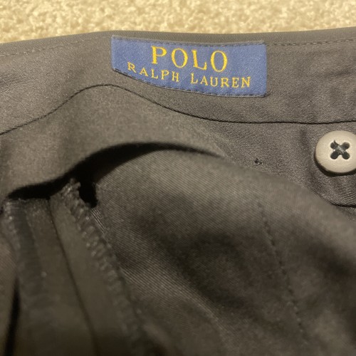 Polo Ralph Lauren Mens BSR Black Custom Fair Tuxedo Pants NWT Size 31R - Picture 6 of 7