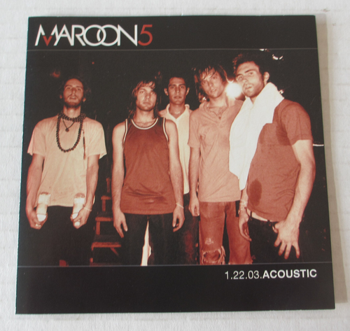 MAROON 5- 1.22.03 ACOUSTIC LIVE EP CD ORIGINAL PRESSING 2004 82876-62468-2 - Imagen 4 de 7