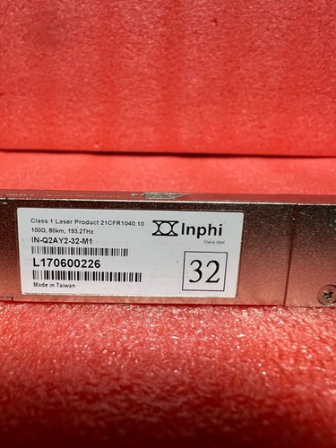 INPHI IN-Q2AY2-32-M1 100G 80KM 193.2 THZ TRANSCEIVER MODULE - Picture 2 of 3