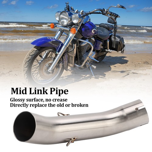 Stainless Steel Mid Link Pipe Slip On Type Motorcycle Exhaust Muffler - Picture 12 of 23