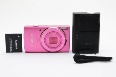 CANON　IXY　DIGITAL　140 Canon IXY 140 ELPH 150 IS Pink 20.0MP Digital Camera w/Charger