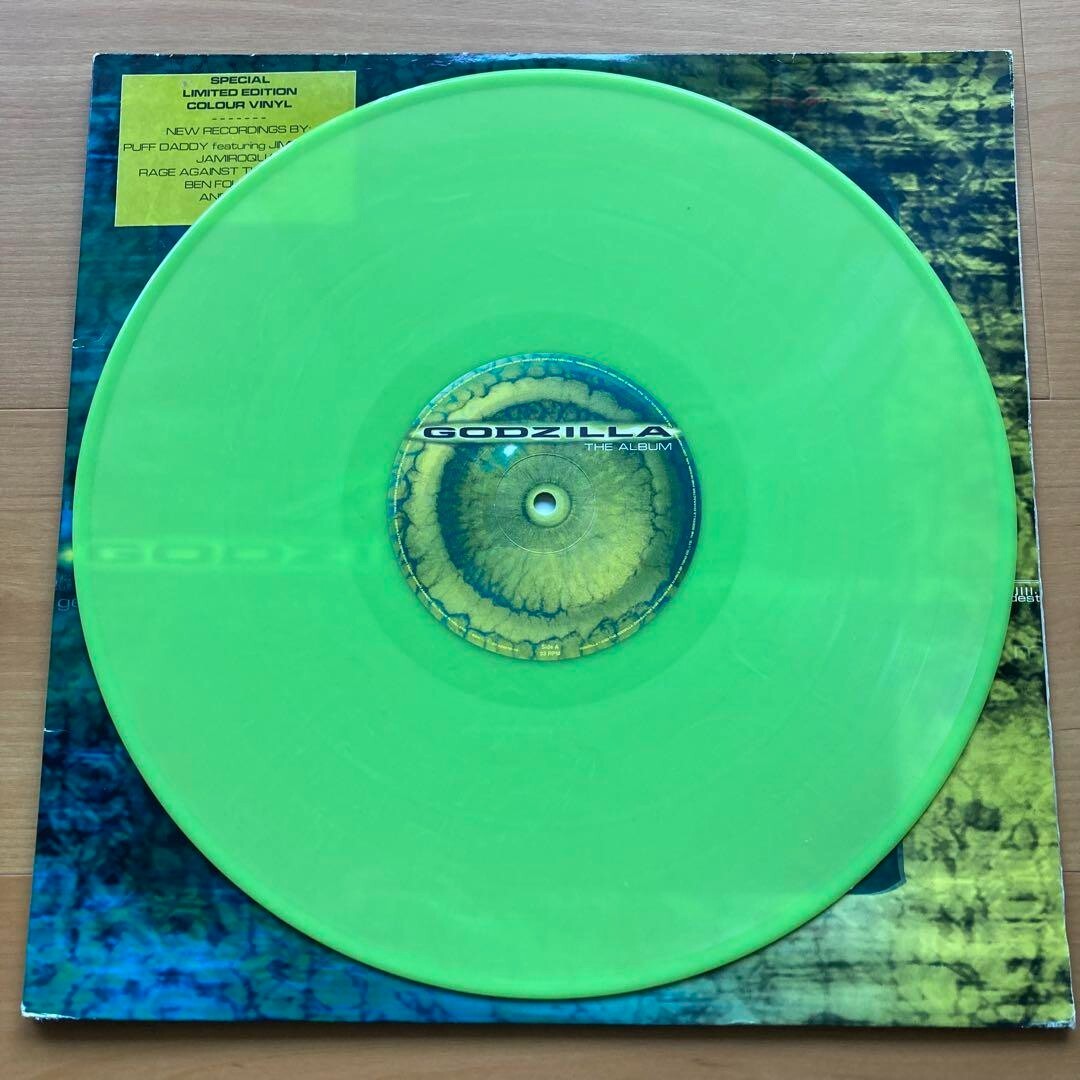 Godzilla The Album 2LP Limited Color Edition 1998 Movie