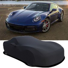 Car Cover Satin Stretch Indoor Custom Dust Proof For Porsche 911 928 718 Boxster