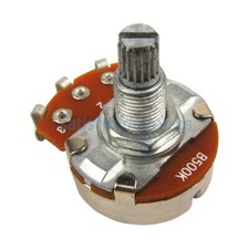 10PCS B500K Full Size Long Split Shaft Guitar Volume Pots 18mm Long Shaft NEW