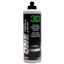 NEW 3D ONE Hybrid Cutting Compound and Finishing Polish 16oz SHIPS TODAY
