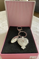 Things Remembered Silver Heart Key Chain/Charm NIB Not Engraved