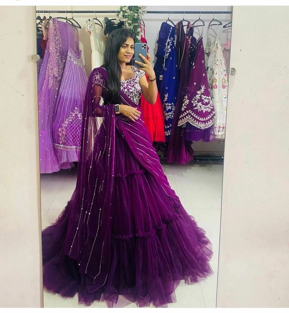 Lehenga choli net cheap