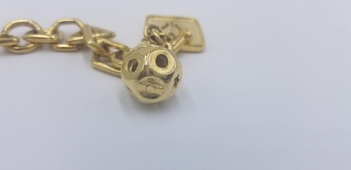 Tupperware Manager Award Gold Tone Tupperware Bracelet With Four Charms EUC - Picture 9 of 10