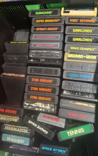 Atari 2600 Video Games, all games have been tested.