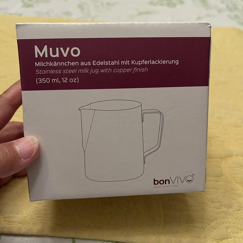 Milk Frother Steamer Cup NWT