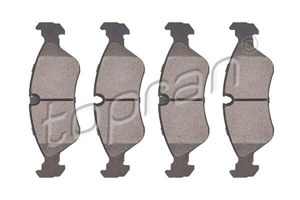 Plaquettes de frein avant pour Opel Astra F et Calibra de 1991 a 1998