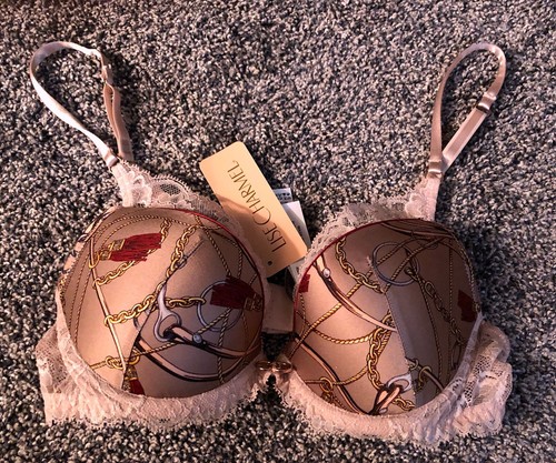 LISE CHARMEL SEDUCTION CAVALIERE COLLECTION WOMEN PADDED BRA SIZE 32B NWT - Picture 5 of 6