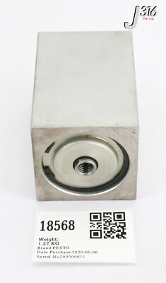 かじゅ 1 18568 FESTO DOUBLE-ACTING SHORT-STROKE CYLINDER, 15190248 ADVU-63