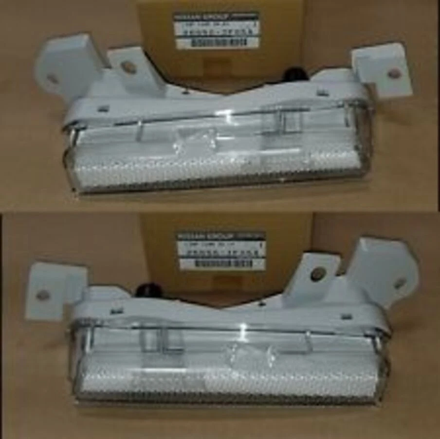 Juego de lentes reflectoras de parachoques trasero transparentes Nissan Original OEM R35 GT-R GTR 08-16 Foto 2 de 4