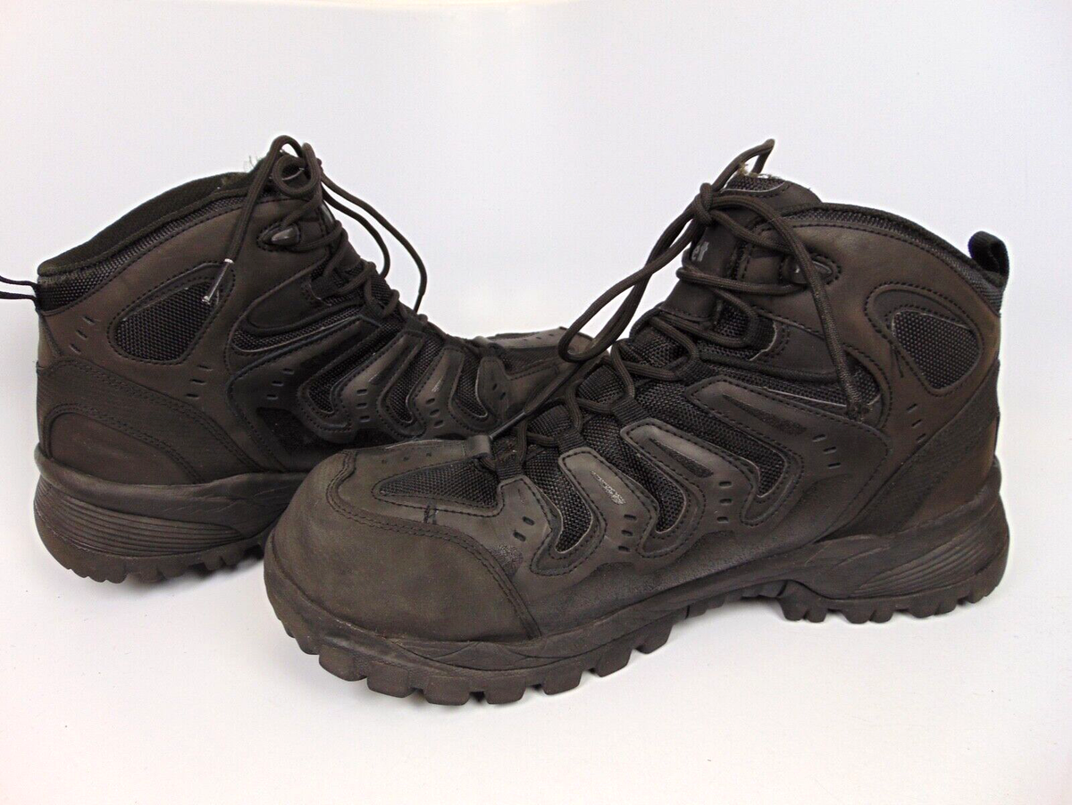 Propet Men’s Setry Black Waterproof Hiking Boots, Size 10 X (3E) MBA033L_CliffWalker_Tall_Strap  main image 4