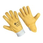 Gloves Leather Driver Driving Water Resistant Safety Work Gloves Lorry Truck Bus