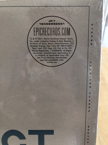 Jennifer Hudson - Respect Soundtrack Vinyl LP Record w/ photobook NEW - Picture 3 of 5