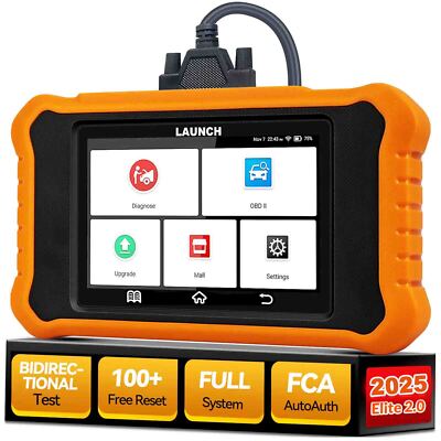 LAUNCH Creader Elite 2.0 for Nissan Infiniti OBD2 Car Diagnostic Scanner Coding