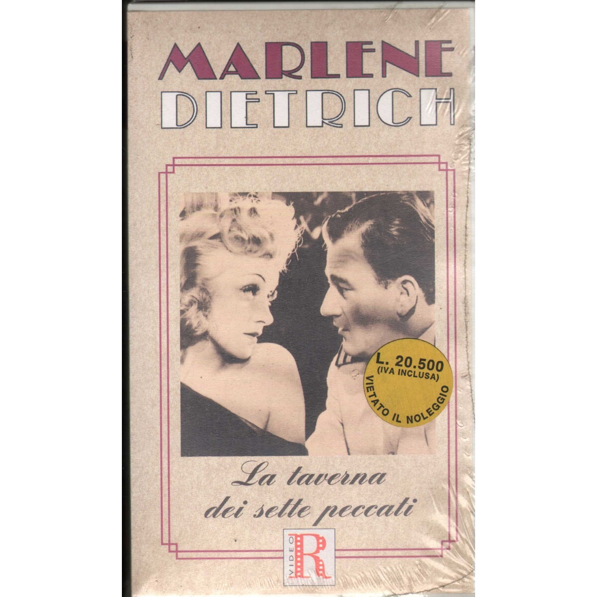 La Taverna Dei Sette Peccati VHS Tay Garnett Univideo - I565 Sealed